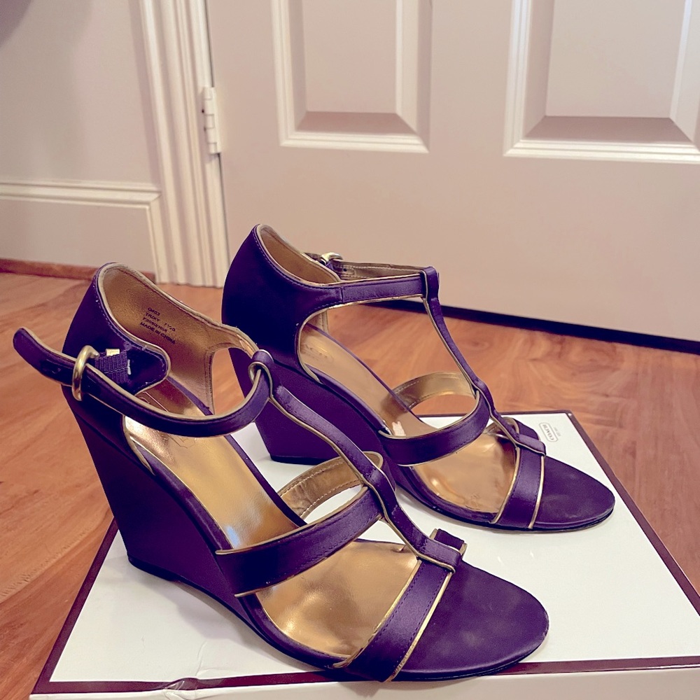 Beautiful Coach wedges